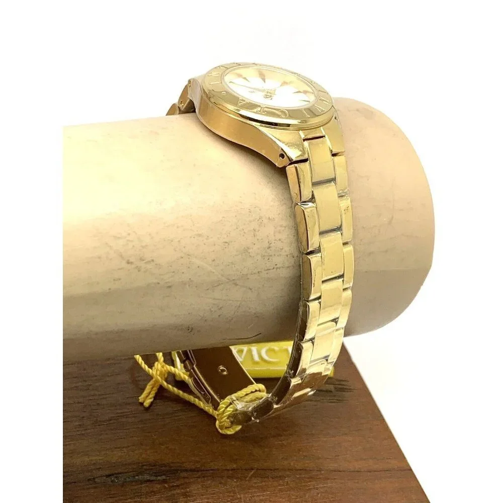 Invicta Women's Watch 39843 Wildflower Mother of Pearl Dial Gold Steel 2…